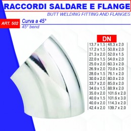 CURVA A SALD. A 45 129X2,0...