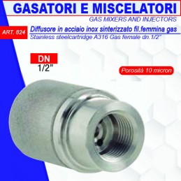 DIFFUSORE IN ACCIAIO INOX...