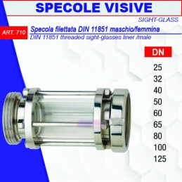 SPECOLA FILETTO DIN M/F 100