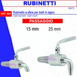 RUBINETTO A SFERA X BOTTI...